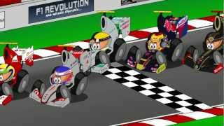 Los MiniDrivers  Chapter 3x08  2011 European Grand Prix [upl. by Joli963]