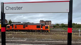 Trains in amp around Chester INC 37s 47 57 Royal Scott and more [upl. by Vories]