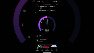 ACT Fibernet Diwali Upgrade 500Mbps  TpLink X60 WiFi 6 Speedtest [upl. by Aydne]