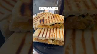 Panini sandwich shortsfeed shorts shortsyoutube subscribemychannel panini sandwich fyp [upl. by Ecnedurp]