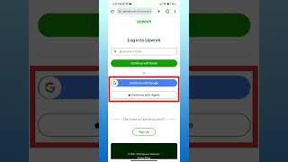 How to Log In and Sign In to Your Upwork Account [upl. by Enyamert]