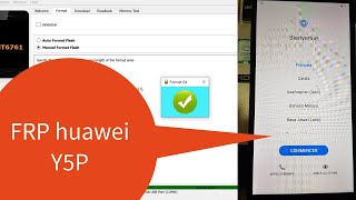 FRP huawei Y5P تخطي حساب هواوي اي دي Y5P DRALX9 ببرنامج SPFLASH مجانا [upl. by Amihsat]