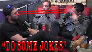 Bryan Callen has to RESCUE Brendan Schaub from INTERROGATION  Conflict Analysis [upl. by Heurlin746]