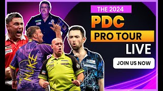 2024 PDC Pro Tour Live  Players Championship 13 The Race of the Matchplay [upl. by Shaer]