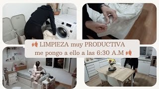 RUTINA DE LIMPIEZA PRODUCTIVA  Con pocos pasos y rutina tendremos la casa limpia y ordenada [upl. by Dympha]