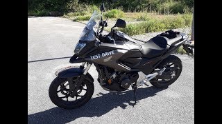 Honda NC750X 2019  Test Ride  Walkaround Sound and Accceleration [upl. by Leile727]