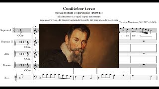 Claudio Monteverdi  Confitebor tibi III 164041 [upl. by Earleen866]