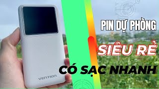 Cục pin dự phòng 20000 mAh này chỉ 200k mà lại còn có cả sạc nhanh 2 chiều ko tin nổi [upl. by Nawiat]