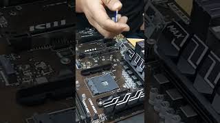 Msi B450 motherboard installing🔥 [upl. by Oivatco777]