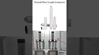 Pleated Filter Cartridge Length Connecting Machine [upl. by Anoyi]