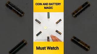 Incredible Coin And Battery Magic Experiment [upl. by Davin]