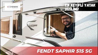 Fendt Saphir 515 SG  U CARAVAN  KARAVAN TANITIMI [upl. by Nessim697]