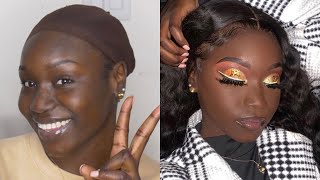 Watch Me TRANSFORM This MELANIN IG MODEL  Ft Mbayang Diouf  Premier Lace Wigs [upl. by Mignonne]