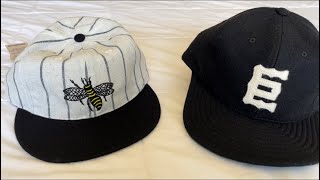 Ebbets Field Flannels Hats Unboxing 1925 Salt Lake Bees Ballcap amp 1940 Tokyo KyojinGiants Ballcap [upl. by Towill655]