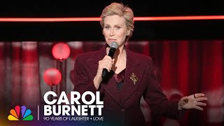 Jane Lynch Performs quotLittle Girlsquot from Annie  Carol Burnett 90 Years of Laughter  Love  NBC [upl. by Dickerson438]