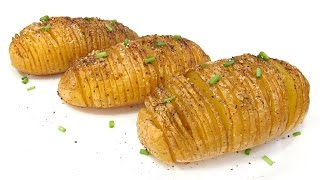 Patatas al Horno estilo Hasselback [upl. by Anelej155]