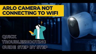 Arlo camera not connecting to WIFI  Subscription Need [upl. by Adolfo]