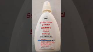 Sinarest s nasal solution spray drops [upl. by Eniamrehs891]