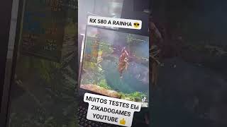 RX 580 EM 2024 RX 580 A RAINHA DO CUSTO BENEFÍCIO XEON 2666V3 rx580 2666v3 pcbaratinho [upl. by Dupaix]