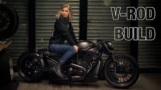 V ROD BUILD  HARLEY DAVIDSON  Custom Series by Tomboy a Bit [upl. by Mendie]