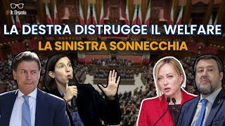 Il DISASTRO della legge di Bilancio 2024 GIORGIA MELONI distrugge il WELFARE SCHLEIN sonnecchia [upl. by Leal]