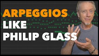 Philip Glass  Genius of the figured arpeggio  3 classic examples [upl. by Ecnarret]