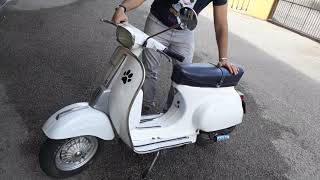 Vespa 75 dr f1 con Polini banana [upl. by Leumas]