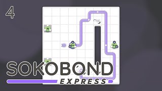 Sokobond Express  Puzzle Game  4 [upl. by Shererd713]