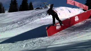 Alta Badia Snowboarding [upl. by Aikenat]