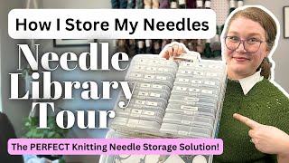 The PERFECT Knitting Needle Storage — Circular Knitting Needle Organization  Rachel is Knitting [upl. by Ahcsas]