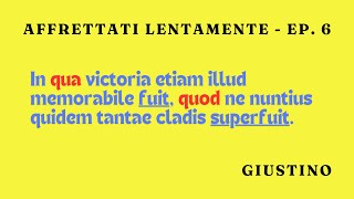 Come si traduce una frase dal latino allitaliano Affrettati lentamente 6 [upl. by Mccullough]