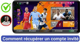 Comment récupérer votre ancien compte invité dans FC Mobile 2024  Récupérer lID perdu [upl. by Forkey]