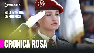 Crónica Rosa Leonor deslumbra de uniforme el 12O [upl. by Stoat783]