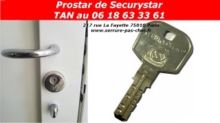 TUTO comment changer une serrure prostar securystar [upl. by Anahsohs]