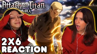 BETRAYAL AND HEARTBREAK 😭💔  ATTACK ON TITAN  Reaction 2X6 [upl. by Head81]