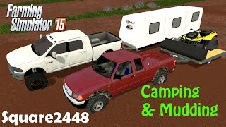 FS15 Camping amp Mudding [upl. by Baudoin]