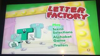 Opening To LeapFrog Letter Factory 2003 DVD Reversed [upl. by Naggem]