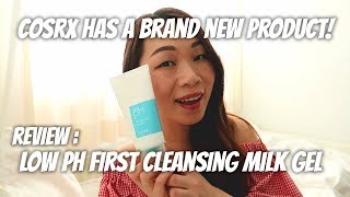 ‼️😱 Review COSRX Low pH First Cleansing Milk Gel [upl. by Ahsirtal]