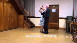 Kalino Danse Strasbourg Valse lente [upl. by Shiekh448]