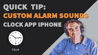 Quick Tip How To Set Custom Alarm Sounds on iPhone [upl. by Arundel]