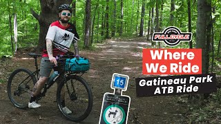 Where We Ride ATB Adventure in Gatineau Park on Surly Bridge Clubs  Full Cycle Ottawa [upl. by Aihsi]