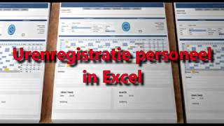 Urenregistratie personeel in Excel [upl. by Dylan]