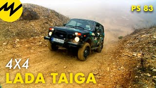 Lada Taiga 4x4 aus Russland  Motorvision Deutschland [upl. by Acirt86]