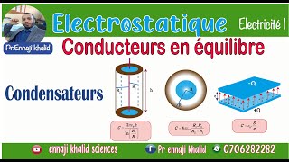 Capacité de quelques condensateurs de géométrie simple [upl. by Luben]