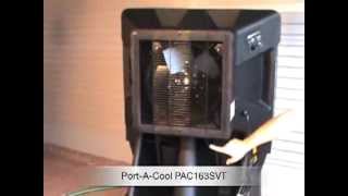 PortACool Portable Evaporative Cooler  3900 CFM 16inDia Fan Model PAC163SVT [upl. by Cassaundra]