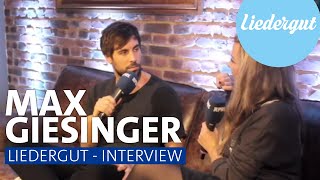 Max Giesinger  Interview  LIEDERGUT  RPR1Wohnzimmer [upl. by Lianne]