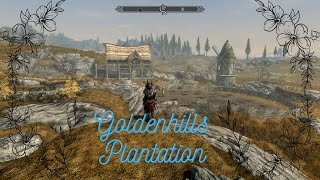 Skyrim anniversary edition Goldenhills plantation guide [upl. by Bayer]