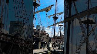 Galleon ship in Rotterdam [upl. by Orose]