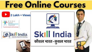 E Skill India Online Certificate Course by NSDC amp Skill India eskillindia freecourses [upl. by Jessabell]