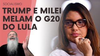 G20 do LULA FLOPA sem DECLARAÇÃO CONJUNTA por TAXAÇÃO de SUPERRICOS que MILEI e TRUMP NEGARAM [upl. by Rebmaed]